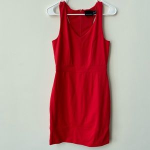 Cynthia Rowley Red Coral Dress XS